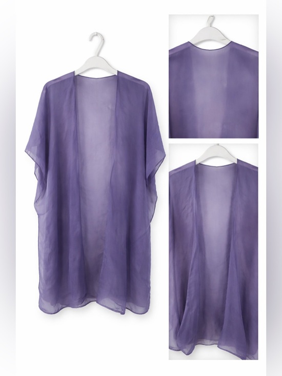 Other - Sheer Lavender Kimono Cover-Up
